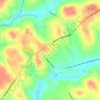 Smithfield topographic map, elevation, terrain