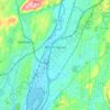 North Haven topographic map, elevation, terrain