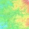 Limargue topographic map, elevation, terrain