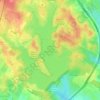 Walter E. Long Metropolitan Park topographic map, elevation, terrain