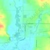 Maxwell topographic map, elevation, terrain