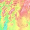 South Ethiopia Regional State topographic map, elevation, terrain