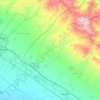 West Kuhpayeh RD topographic map, elevation, terrain