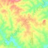 Hays topographic map, elevation, terrain