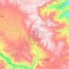 Vischongo topographic map, elevation, terrain