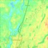 Cambridge Township topographic map, elevation, terrain