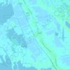 Galliano topographic map, elevation, terrain