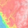 Greenough River topographic map, elevation, terrain