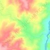 Kafubu topographic map, elevation, terrain
