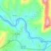 North Toe River topographic map, elevation, terrain