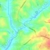 Mill Creek topographic map, elevation, terrain