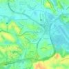 Praa Matriz de São Cristóvão topographic map, elevation, terrain