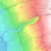 La Grande Ravine topographic map, elevation, terrain