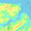 Grays Creek topographic map, elevation, terrain