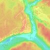 Лемовжа topographic map, elevation, terrain