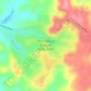 Providence Canyon State Park topographic map, elevation, terrain