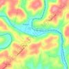 Smith River topographic map, elevation, terrain