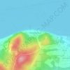 Воронежское-3 topographic map, elevation, terrain