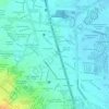 Xotepingo topographic map, elevation, terrain