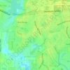 Lazy River topographic map, elevation, terrain