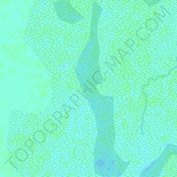 Puma topographic map, elevation, terrain