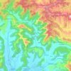 Kaal River topographic map, elevation, terrain