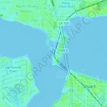East Coast Greenway topographic - Thumbnail
