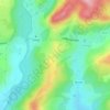 Doftana topographic map, elevation, terrain