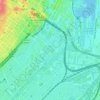 Griffintown topographic map, elevation, terrain