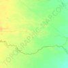 Arauca topographic map, elevation, terrain