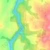 Sydney Water Supply Canal topographic map, elevation, terrain