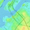Astoria Park topographic map, elevation, terrain