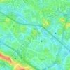 One-North Park topographic map, elevation, terrain
