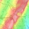 Crystal Lake topographic map, elevation, terrain