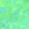 Lake Babcock topographic map, elevation, terrain