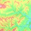 Каянча topographic map, elevation, terrain