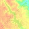 Lake Santee topographic map, elevation, terrain