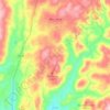 Alta Sierra topographic map, elevation, terrain