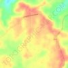 Bayou L'Ivrogne topographic map, elevation, terrain