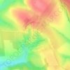 Zoriane topographic map, elevation, terrain