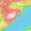 Pulpit Rock topographic map, elevation, terrain