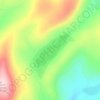 Ashurst Lake topographic map, elevation, terrain
