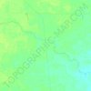 Rio Aguaray Guazú topographic map, elevation, terrain