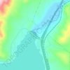 Clark Canyon Dam topographic map, elevation, terrain