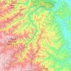 Rio Abiseo topographic map, elevation, terrain