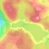 Wolf Lake topographic map, elevation, terrain