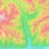 Valmalenco topographic map, elevation, terrain