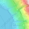 Ravine de la Chaloupe topographic map, elevation, terrain