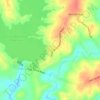 Moss Lake Park II (Westside) topographic map, elevation, terrain