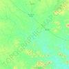 Rio Jacuípe topographic map, elevation, terrain
